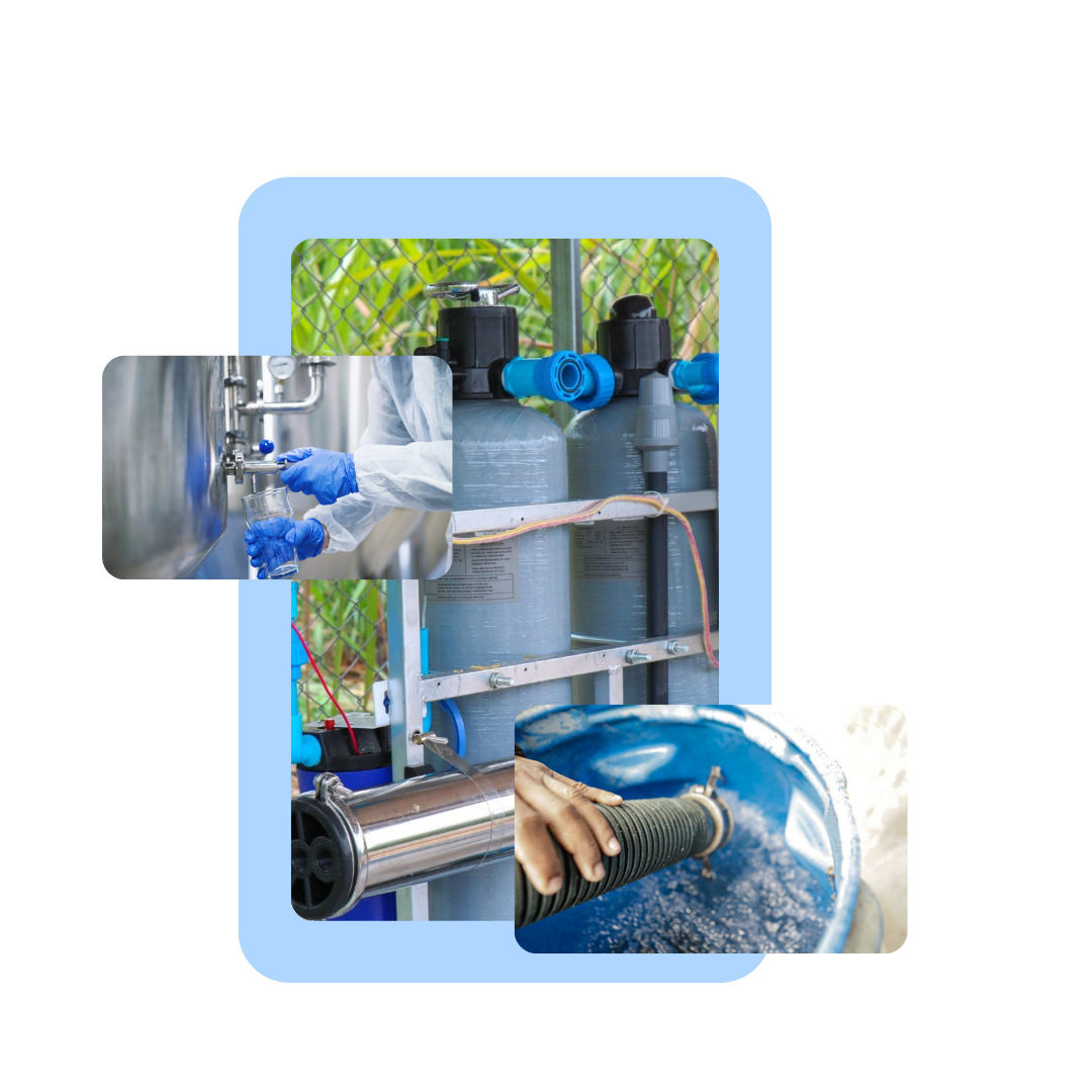 Imagen gráfica de tratamientos de agua para la industria